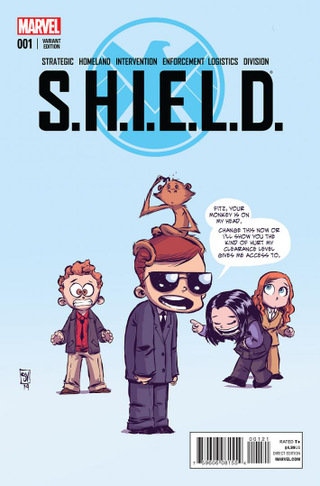 Illustration for article titled In The First SHIELDÂ Comic, Coulson and Crew Meet All the Marvel Heroes